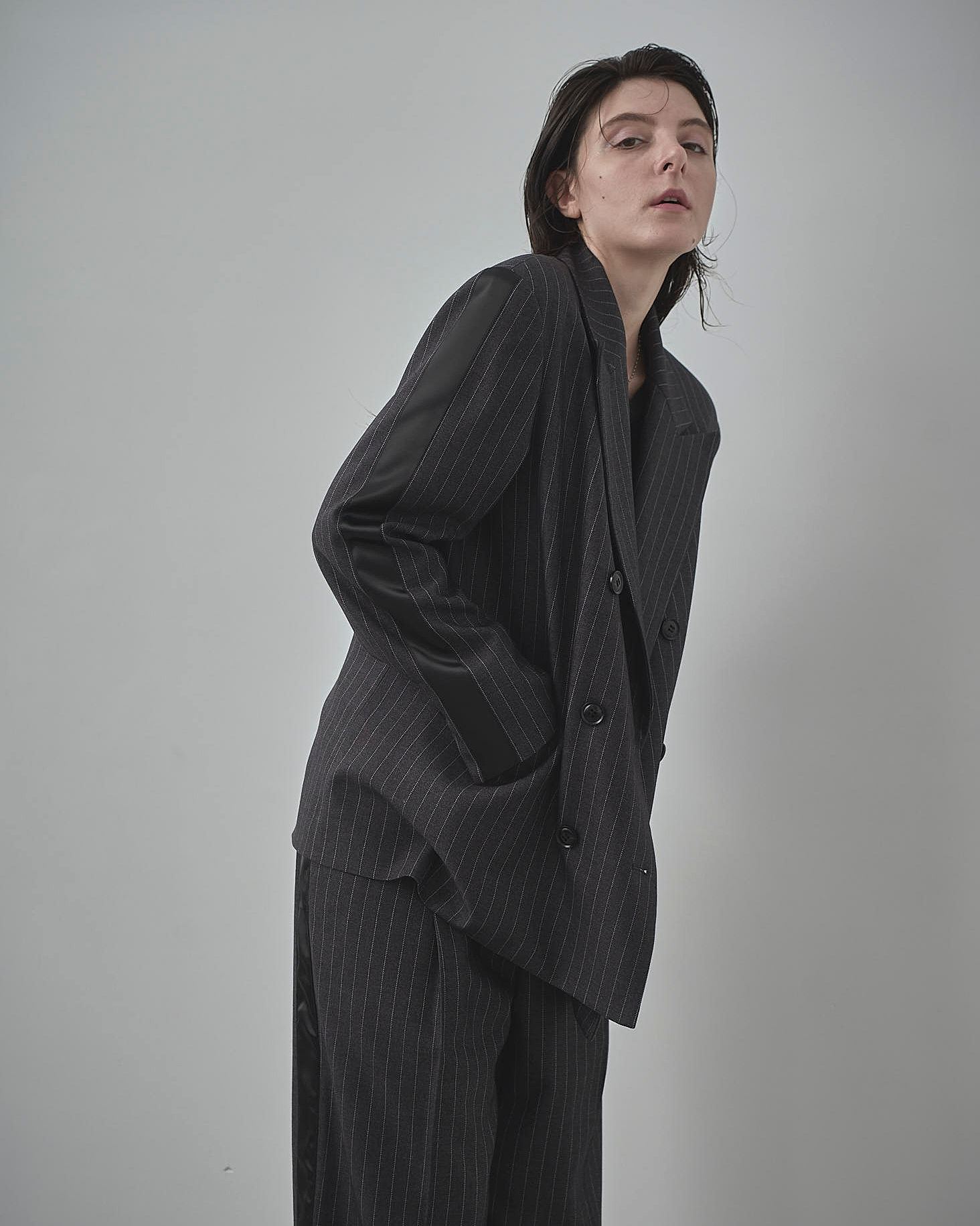 Nostalgia・過去への美しい愛】 Striped Jacket ストライプ Nostalgia・過去への美しい愛】 Striped Jacket ストライプ